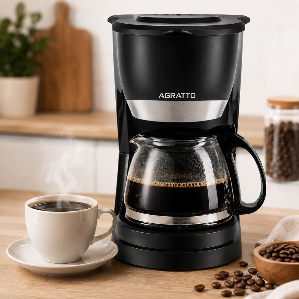 Cafeteira Elétrica Agratto Vetro Caffe 15x CEV15-01 127v