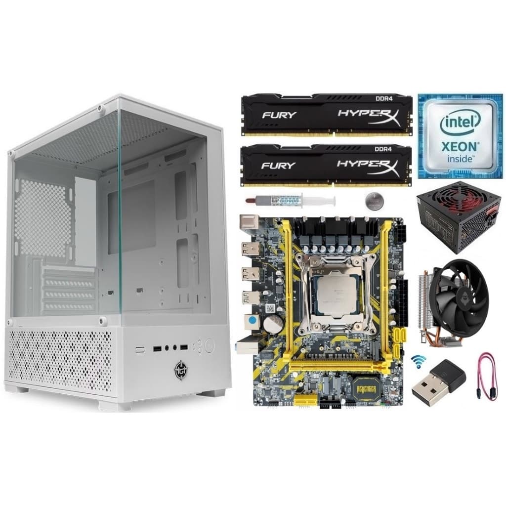 Kit Gamer X99 Xeon E5 2660 v3/ 8GB-16GB DDR4/ Gabinete + Fonte 500w