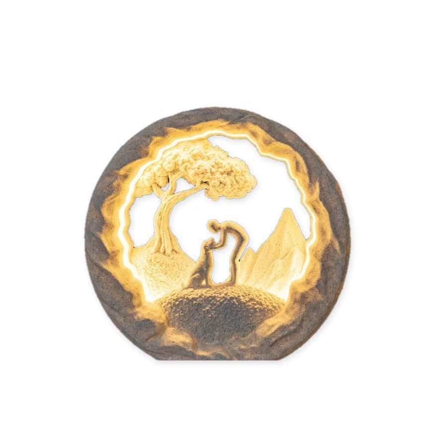 Luminária De Mesa Led Abajur Decorativo Cachorro Bom Garoto