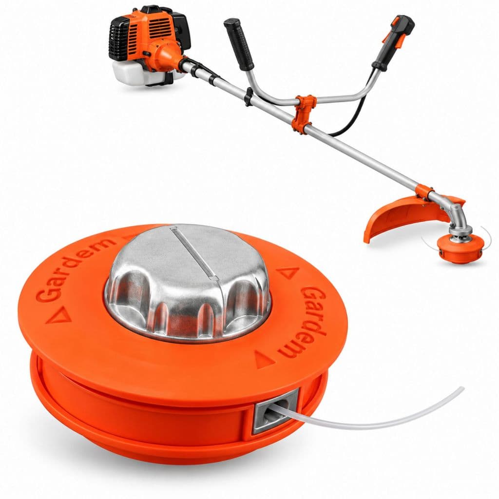 Carretel Automático Profissional Garden Para Roçadeiras  Carga Fácil + 1m de Fio Rosca M10 X1,25
