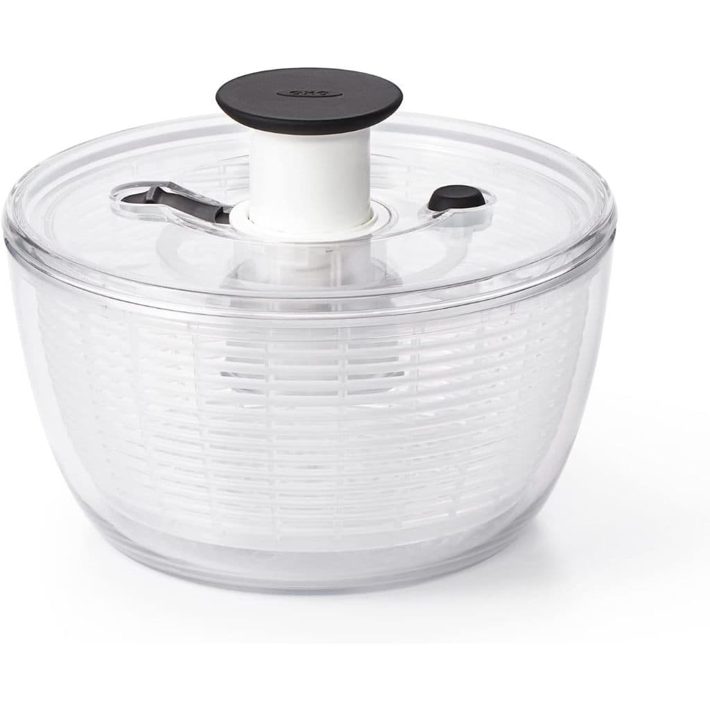 Centrífuga de salada OXO Good Grips, pequeno | OXO Good Grips Spinner pequeno para salada e ervas, usado