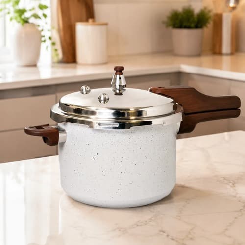 Panela De Pressão Indução Antiaderente Ceramica 4,2l Luxo