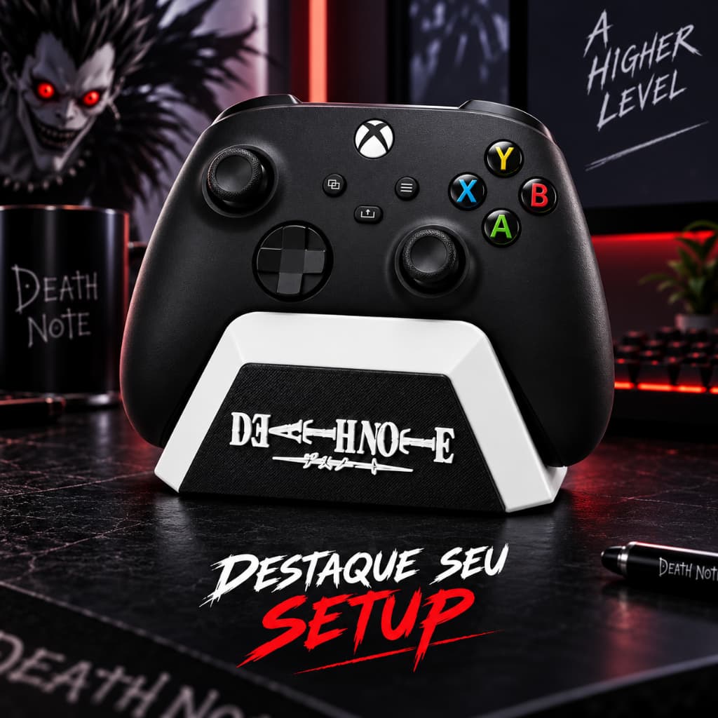 Base Suporte Controle Xbox Series S X e Xbox One Death Note