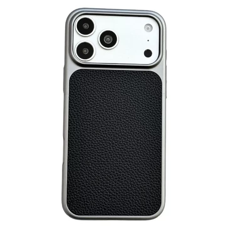 Capa para iPhone Série  Couro Premium MagSafe Magnética Luxo Antichoque