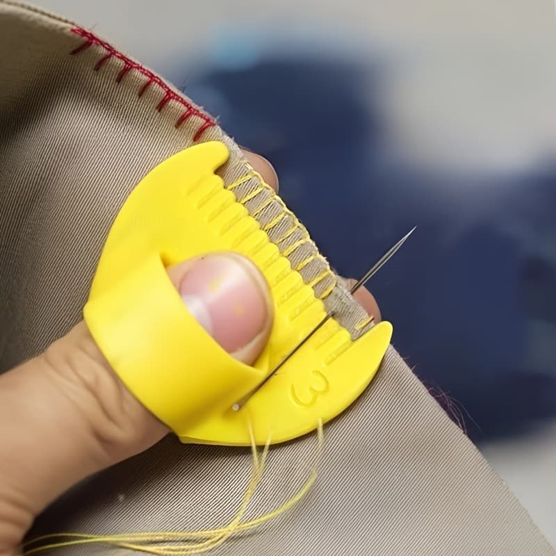 Guia Fácil para Costura Manual Iniciantes - Ferramenta DIY com Espaçamento 4mm e 3mm