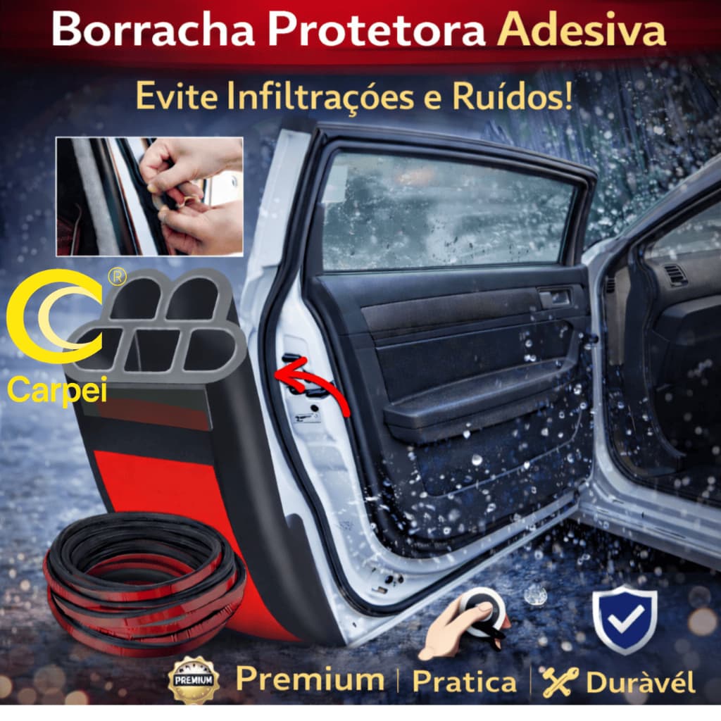 10/20 Metros Fita de Vedação de Esponja à Prova de Choque Carro Anti-Ruído Reduzir o Som Carpei