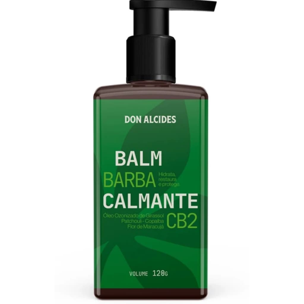 Balm Barba CB2 Don Alcides 120g Hidratação Profunda