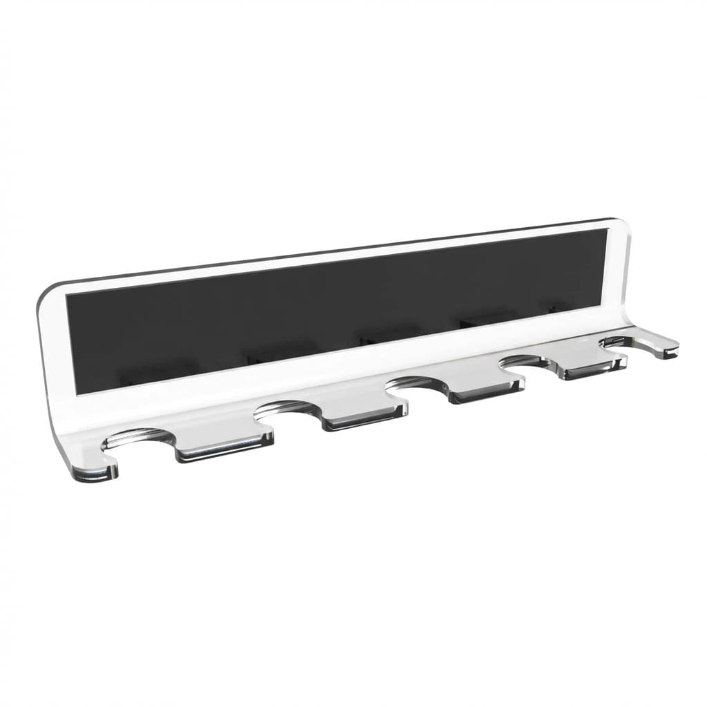 Suporte de Parede de Escova de Dentes Acrílico Transparente