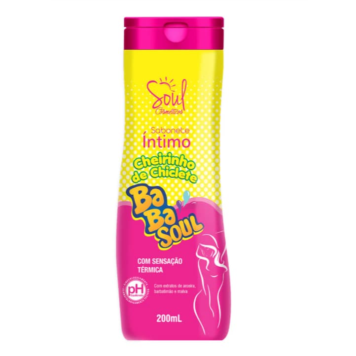 SABONETE INTIMO BABASOUL TUTTI- FRUTTI 200ML SOUL