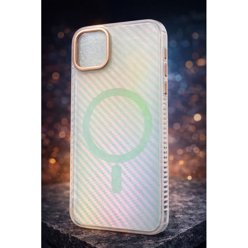 Capinha  IPhone 11 PRO MAX com Detalhe Rose Gold