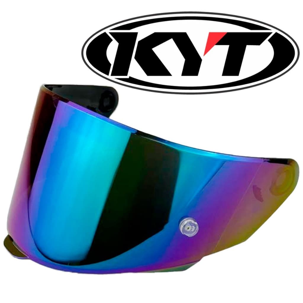 Viseira capacete KYT TT Course Camaleão Nova