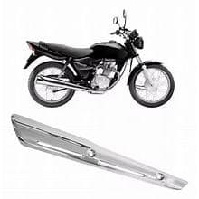 Protetor de Escapamento Titan 150 2004 á 2008 Fan 09-13 Escapamento Moto