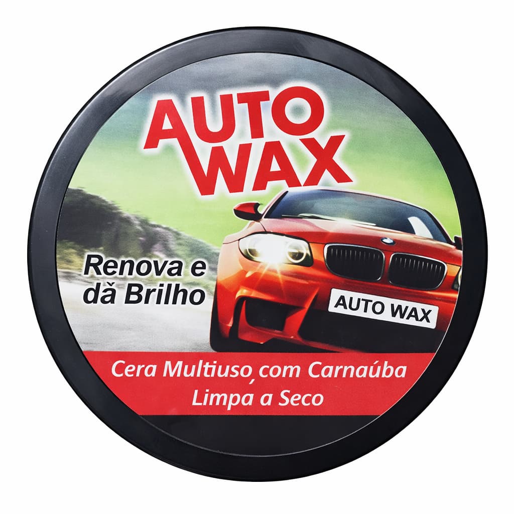 Cera Multiuso Carnauba Autowax Limpa Seco Renova  e da Brilho