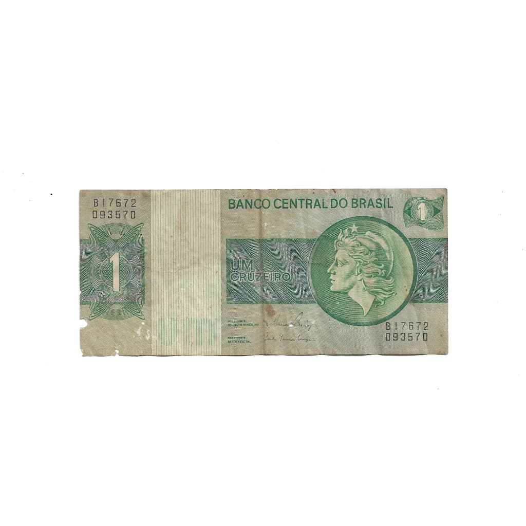 Nota Cédula de 1 Cruzeiro Coleção