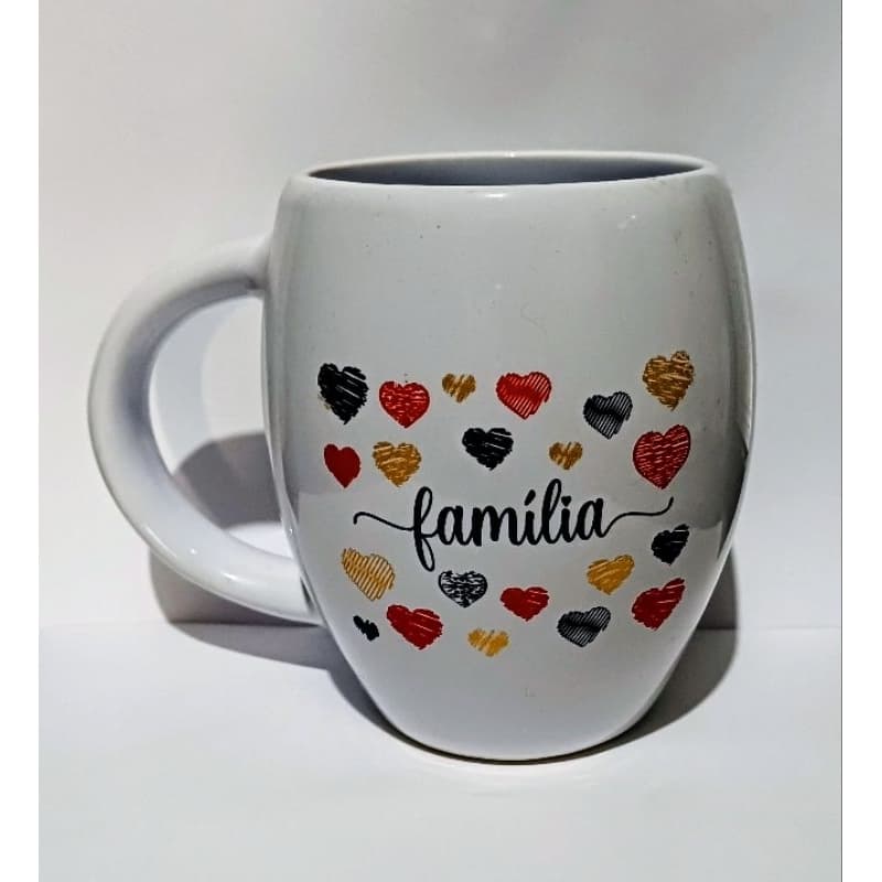 Caneca Oval Família zazpi