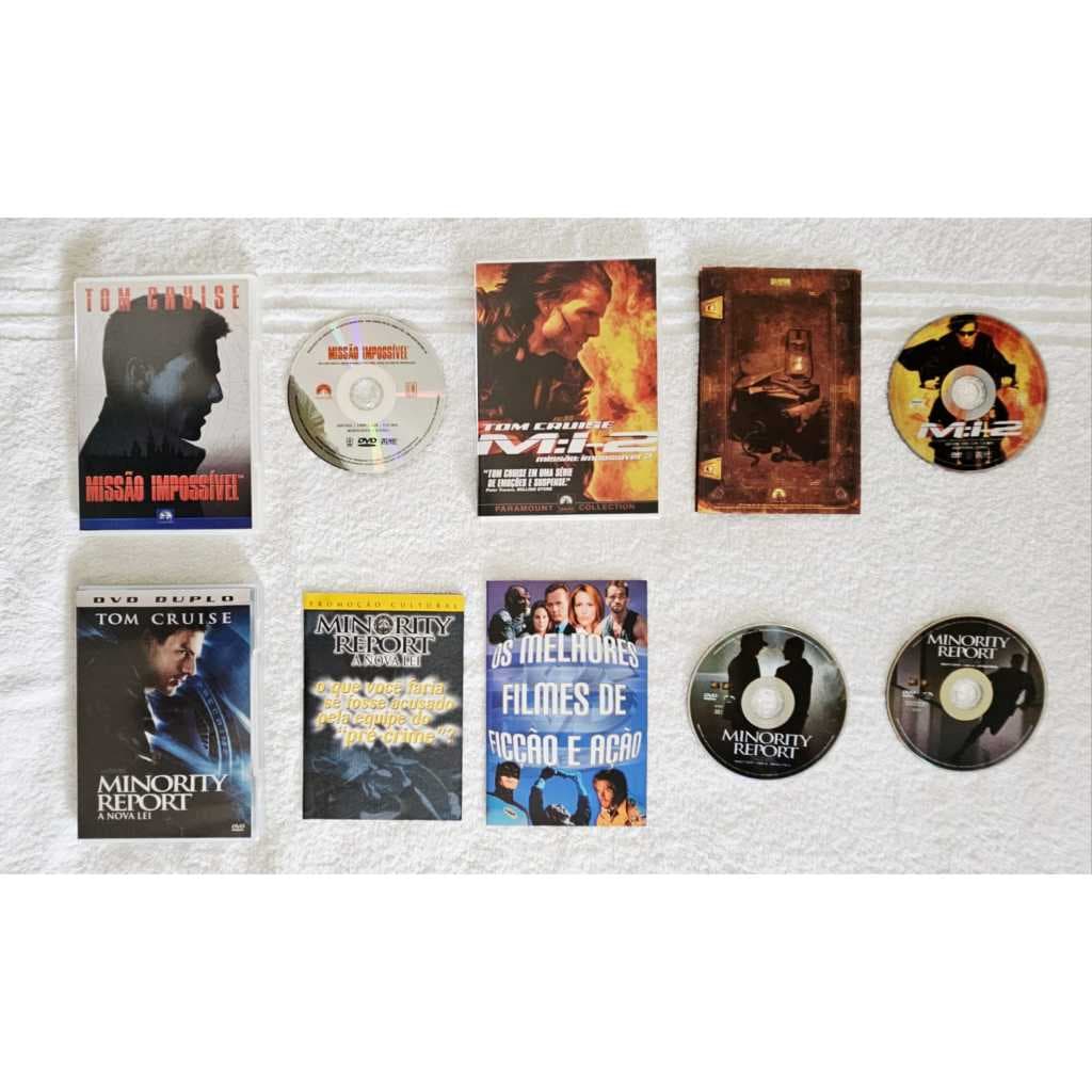 Dvd Tom Cruise Coleção ((( Originais )))