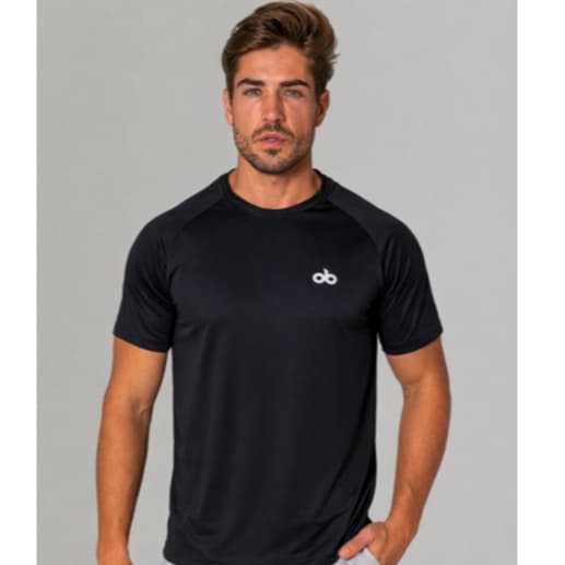 Camiseta Masculina Premium Own.B Off White encaixe perfeito no corpo