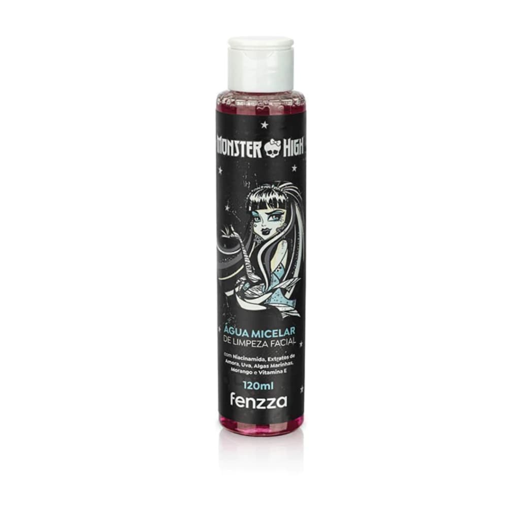 Água Micelar Monster High Fenzza 120ml Limpeza Facial Remove Maquiagem Skincare 13+