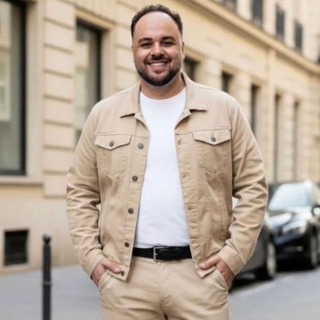 Jaqueta Plus Size Masculina Sarja Collor Tamanhos Especiais 50 52 54 56 Casual Moderna e de Alta Qualidade
