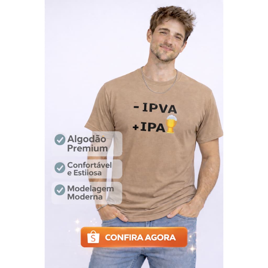 Camiseta Camisa Masculina Algodão Premium Estampa Divertida