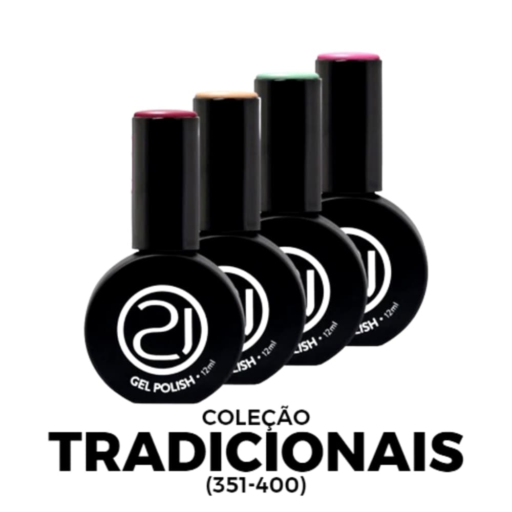 Easy Color Tradicionais (351 ao 400) - Esmalte em Gel - Nails 21