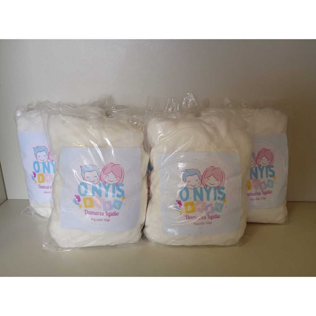 Algodão 6 pacotes de 50 gramas 300g