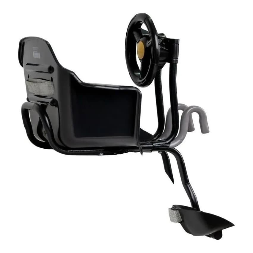 Flexbike Toy. Cadeirinha Infantil Dianteira para Bicicleta Aro 26. Criança até 17kg.