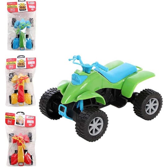 Carrinho Quadriciclo De Brinquedo Roda Livre - BS Toys
