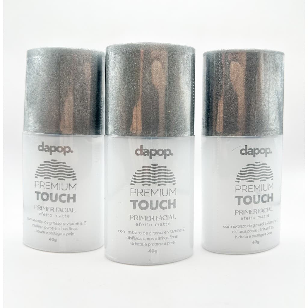 Primer Facial Matte Premium Touch Dapop - Primer Efeito Matte 40g
