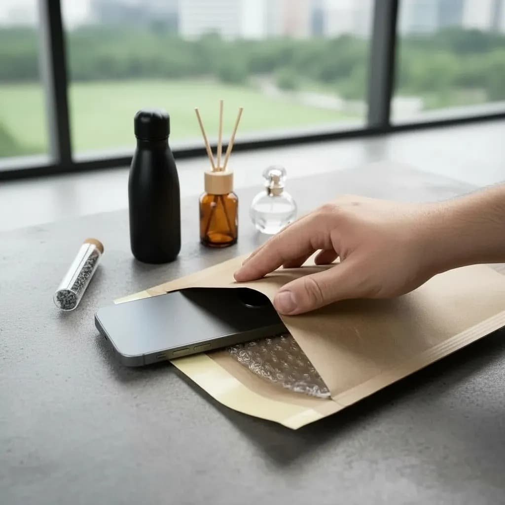 Envelope Segurança Kraft Plástico Bolha 24x18 Pardo Embalagem Correios E-commerce Proteção