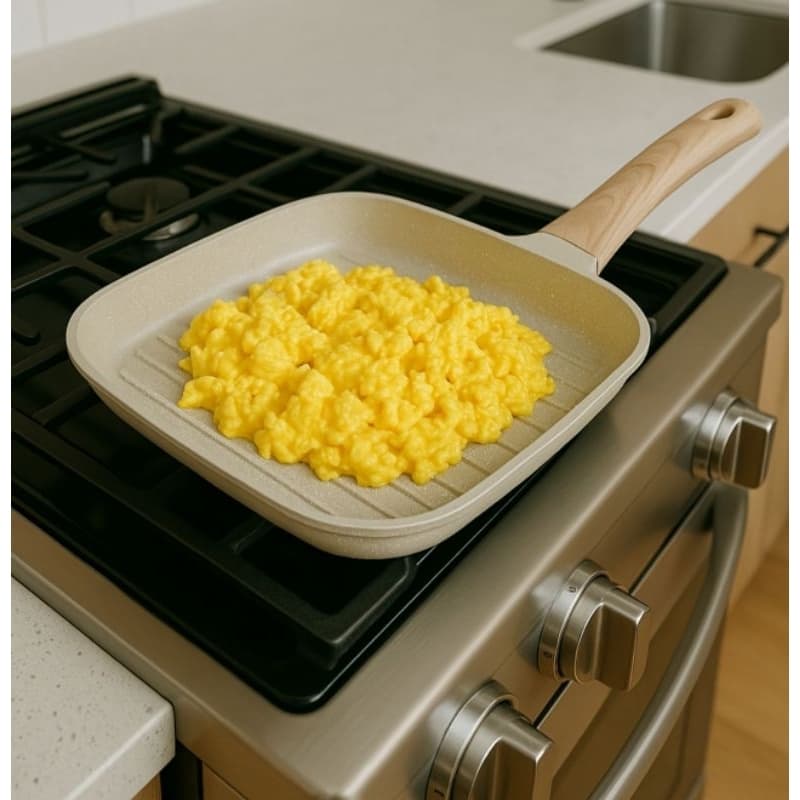Frigideira Tamagoyaki Japonesa | Omelete Perfeito Antiaderente