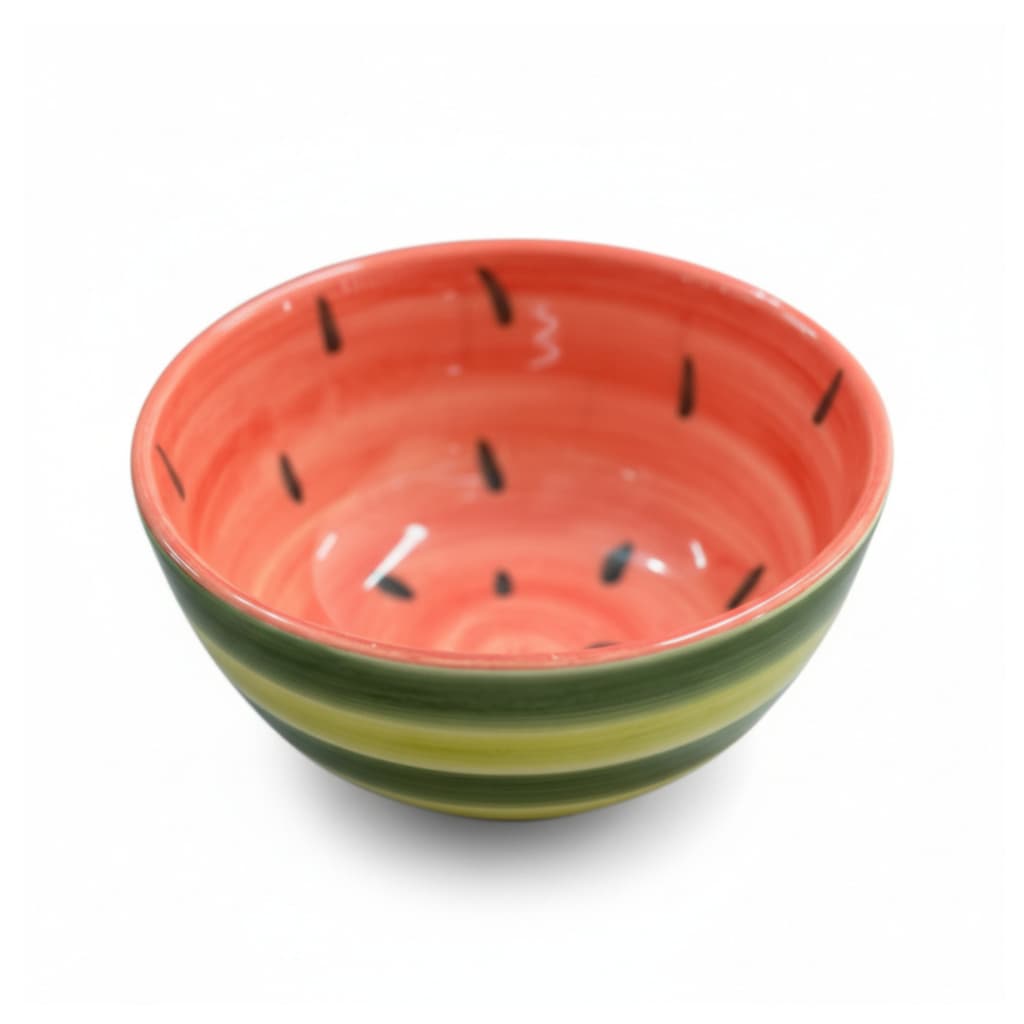 Bowl de Melancia 600ml Para Cozinha Feito de Cerâmica