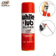 WHITE LUB ORBI QUÍMICA OLÉO DESINGRIPANTE LUMBRIFICANTE 300ML