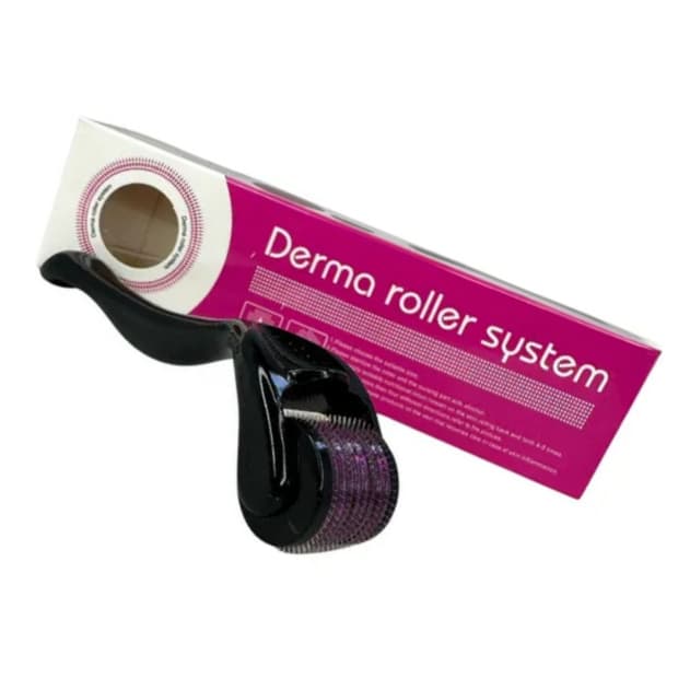 Rolo Derma Roller 0,5mm 540 Agulhas - Estimula Crescimento e Colágeno