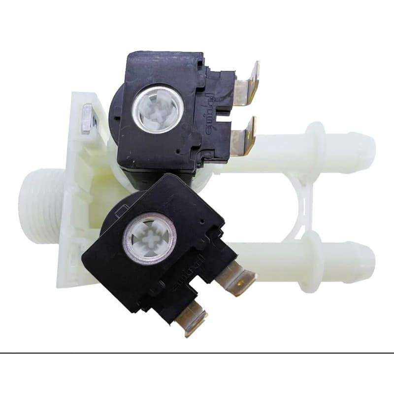 Valvula Entrada Água para Lavadora Brastemp Bwk12 Bwk14 220v