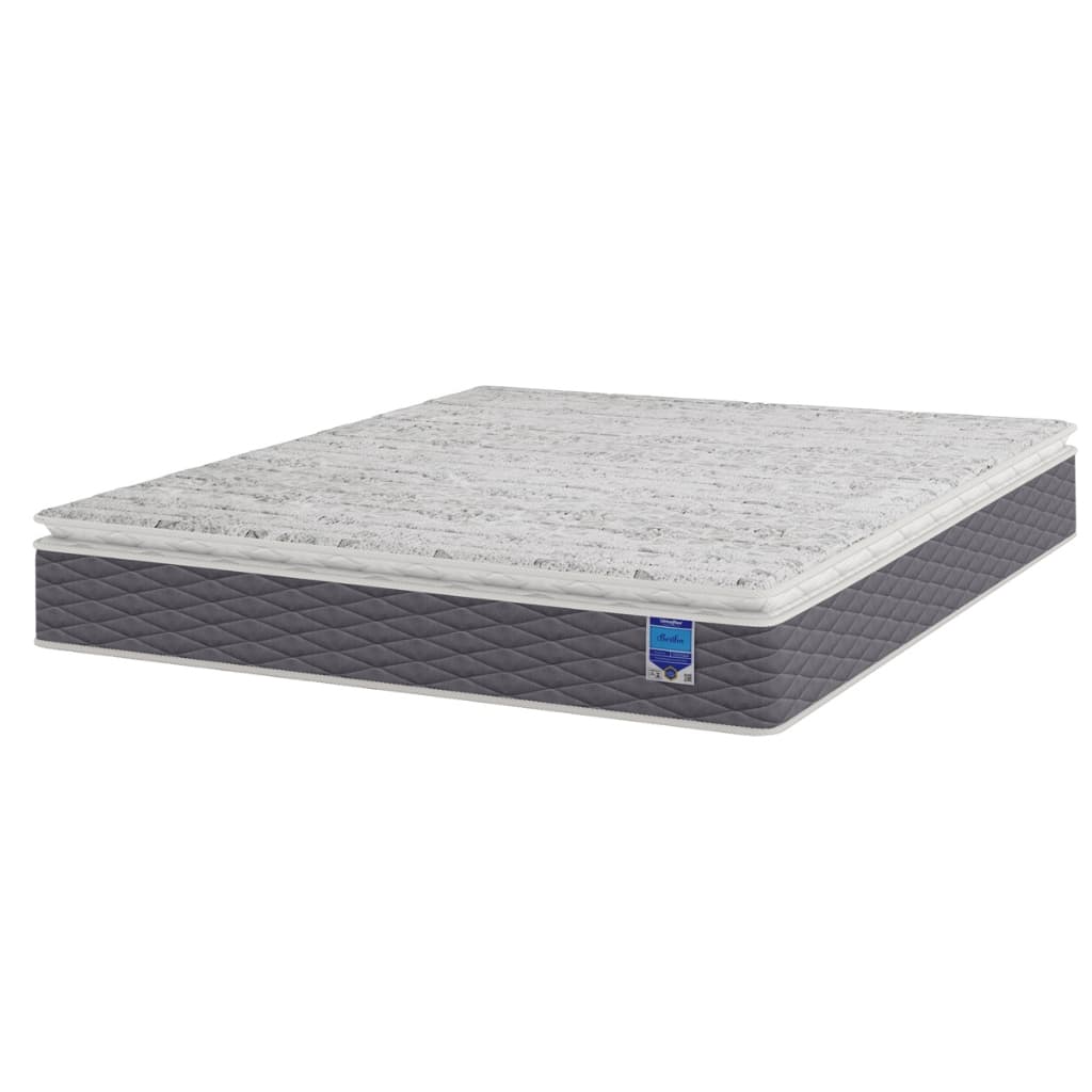 Colchão Casal King 193x203 Molas Ensacadas Pillow Top Bertha Umaflex Colchão de Cama Casal