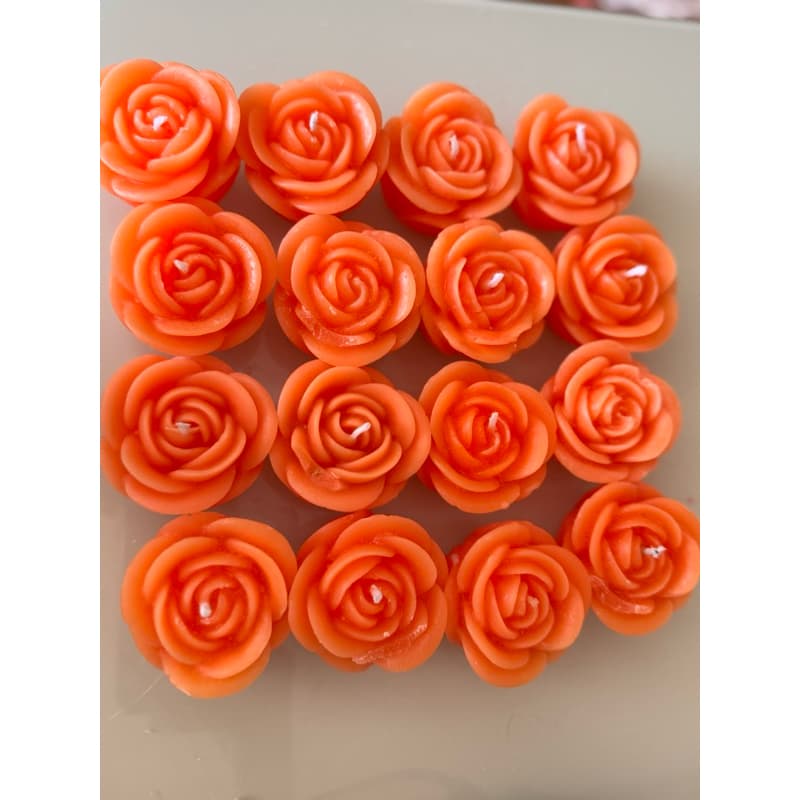 Vela Aromatica Buquê de Rosa para lembrancinhas / unidade