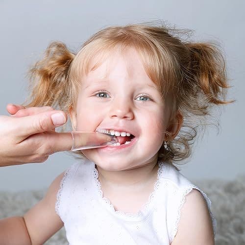 Escova de Dente e Massageador de Gengiva para bebês