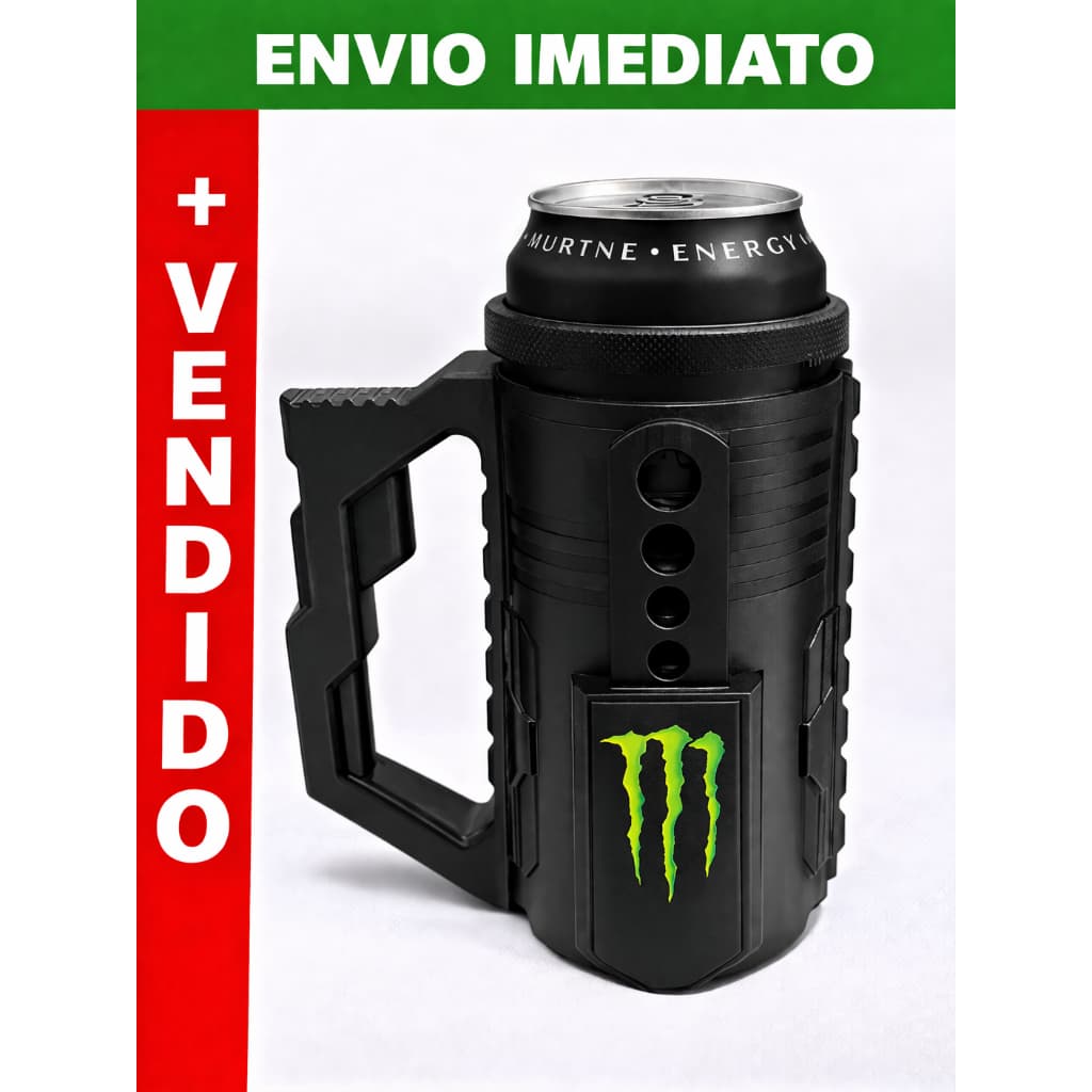 Porta Lata Energético Monster 473ml Caneca Tática