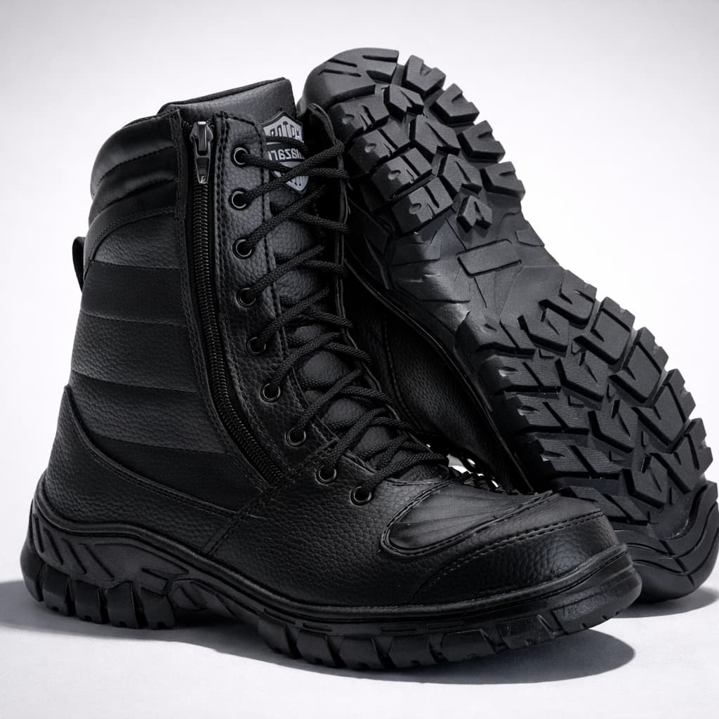 Bota Coturno Militar Salazari para Motociclista