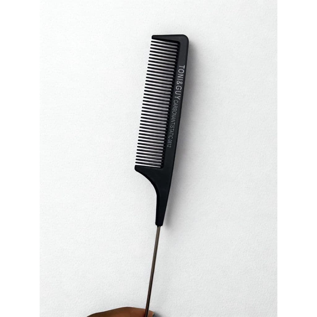 Pente de Carbono Separador de Mechas com Cabo de Ferro