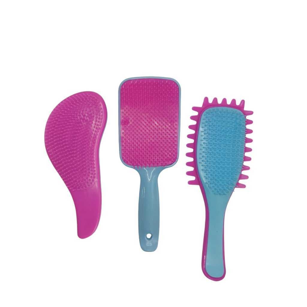 Kit 3 Escovas (Raquete/Mágica/Fitagem)