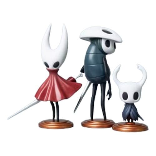 Action Boneco Hollow Knight O Cavaleiro, Hornet E Quirrel