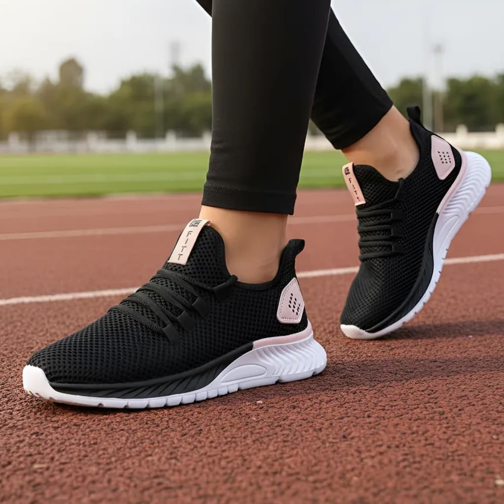Tênis  esportivo FITT SHOES Confortável Academia Caminhada Corrida