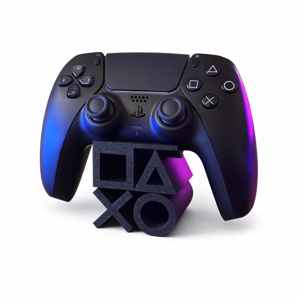 Suporte Controle PS4 PS5 Stand Joystick Playstation Decoração Setup Gamer
