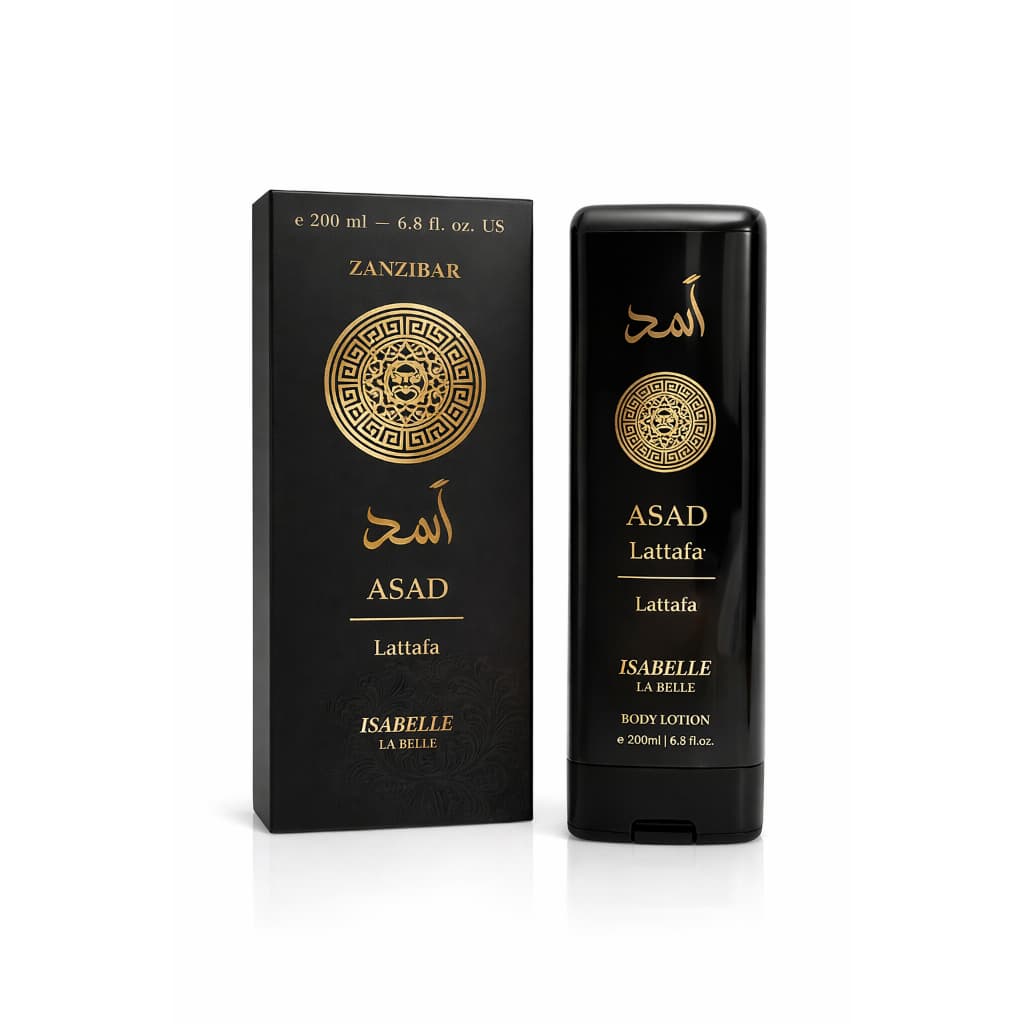 HIDRATANTE CORPORAL ASAD BLACK ISABELLE LA BELLE 200 ML – HIDRATAÇÃO + PERFUMAÇÃO MASCULINA