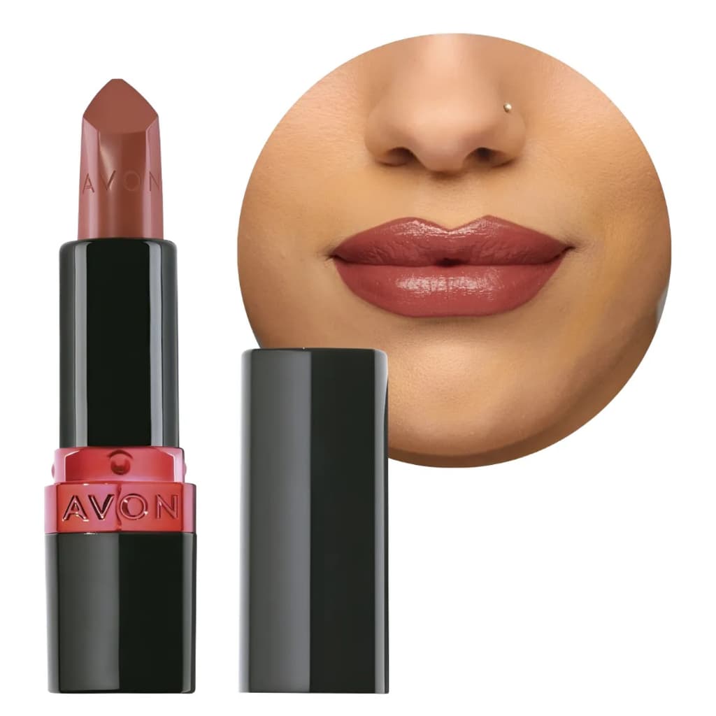 Batom Ultra Cremoso Nude Capuccino  Avon FPS 15