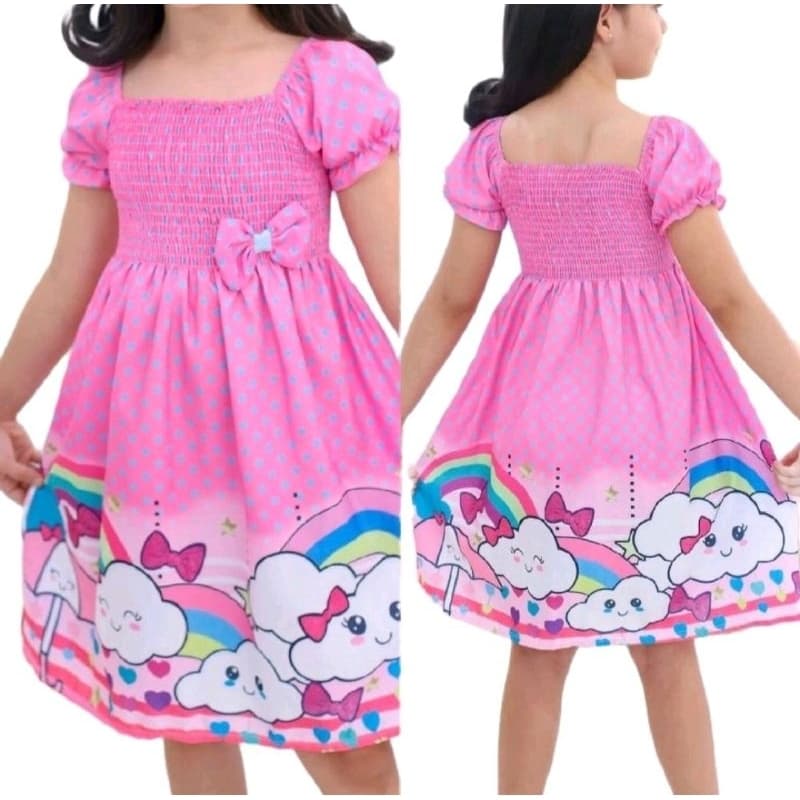 Vestido Infantil Princesa menina festa criança barato
