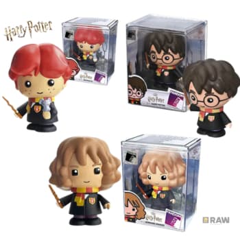 Fandom Box - Harry Potter - Ron Weasley - Hermione - Boneco colecionável - Líder - Unidade