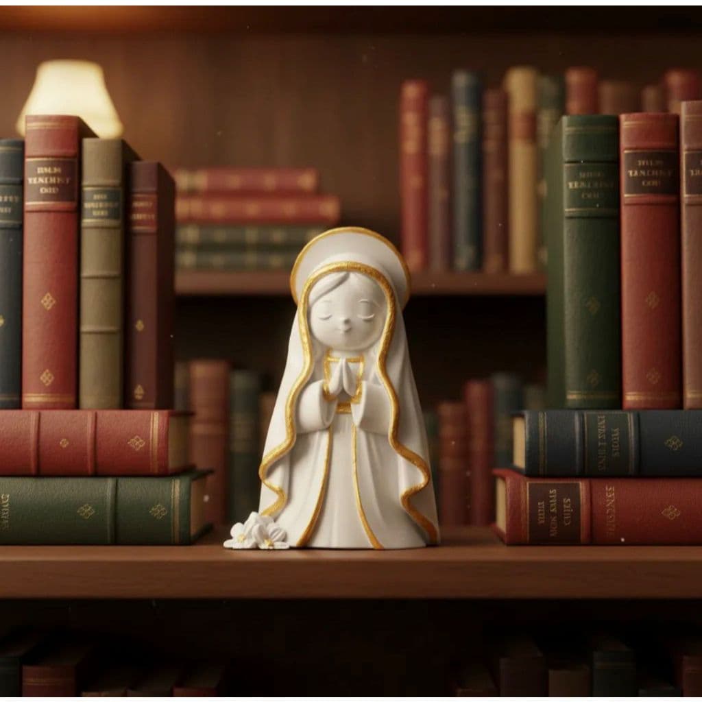 Nossa Senhora Infantil Estatueta Lembrança Decorativa Batizado Presente Especial